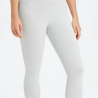 Leggings Gris Cruzado Rojo