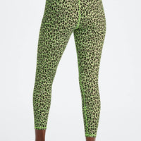 LICRA VERDE Y NEGRO ANIMAL PRINT CRUZADA