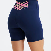 Leggings Azul Marino Corto