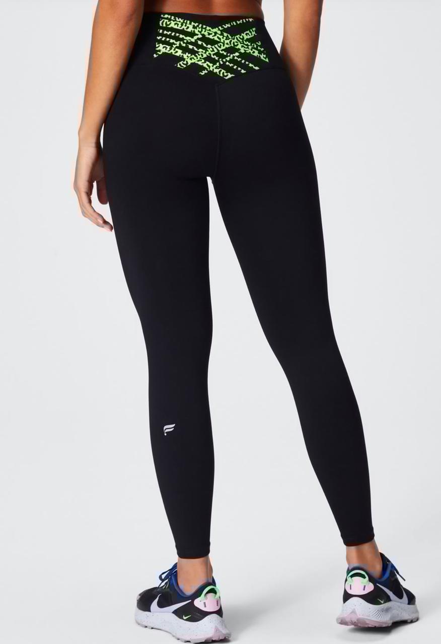 Leggings Negro Cruzado